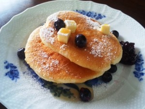 リコッタチーズのパンケーキ