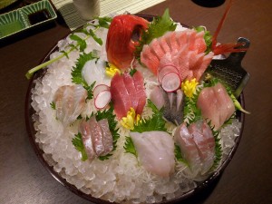 金目鯛の刺身