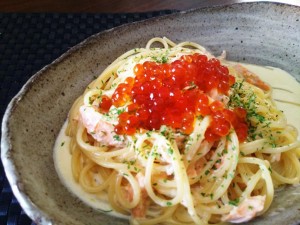 次の日のパスタ