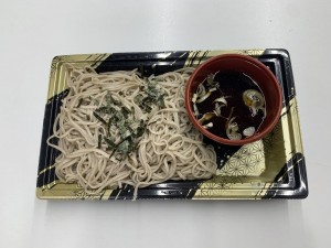 冷たい蕎麦