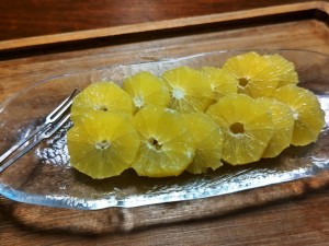レモンの輪切り